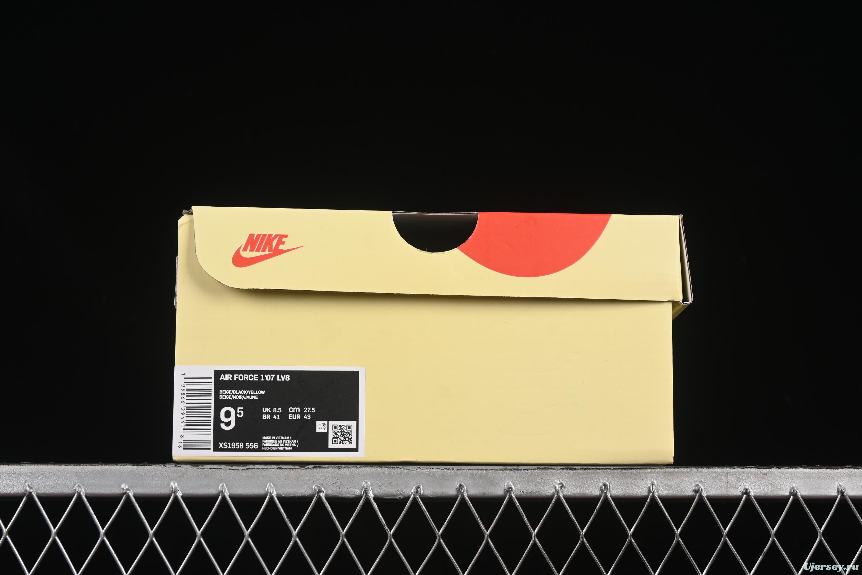 Nike Air Force 1 '07 Low Stussy Collaboration Gradient Snake Print Casual Sneakers - XS1958-556