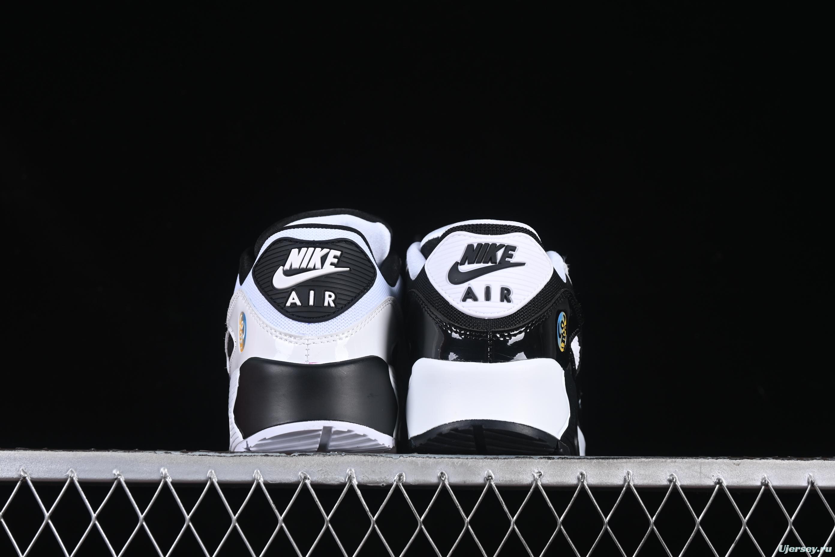 Nike Air Max 90 Retro Running Shoes with Visible Air Cushion - DM6178-010