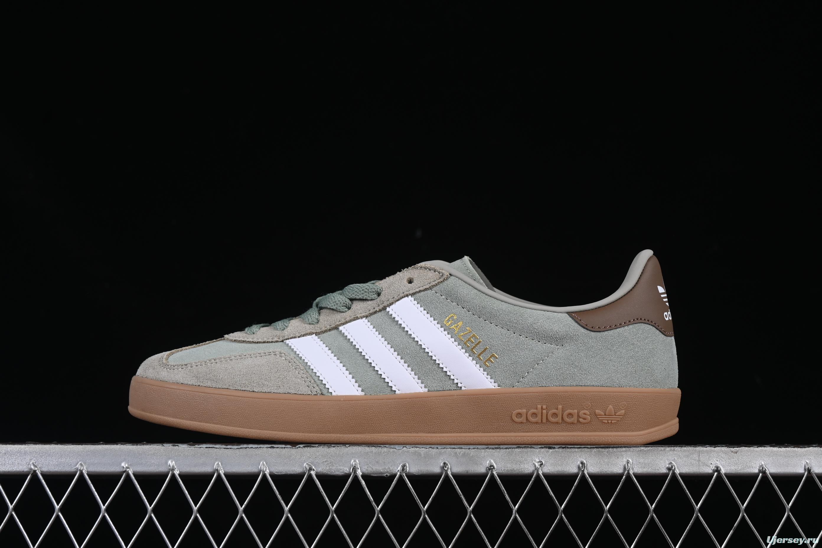 Adidas Originals Gazelle Indoor JI3526 Retro Casual Slip-Resistant Wear-Resistant Low-Top Sneakers - JI3526