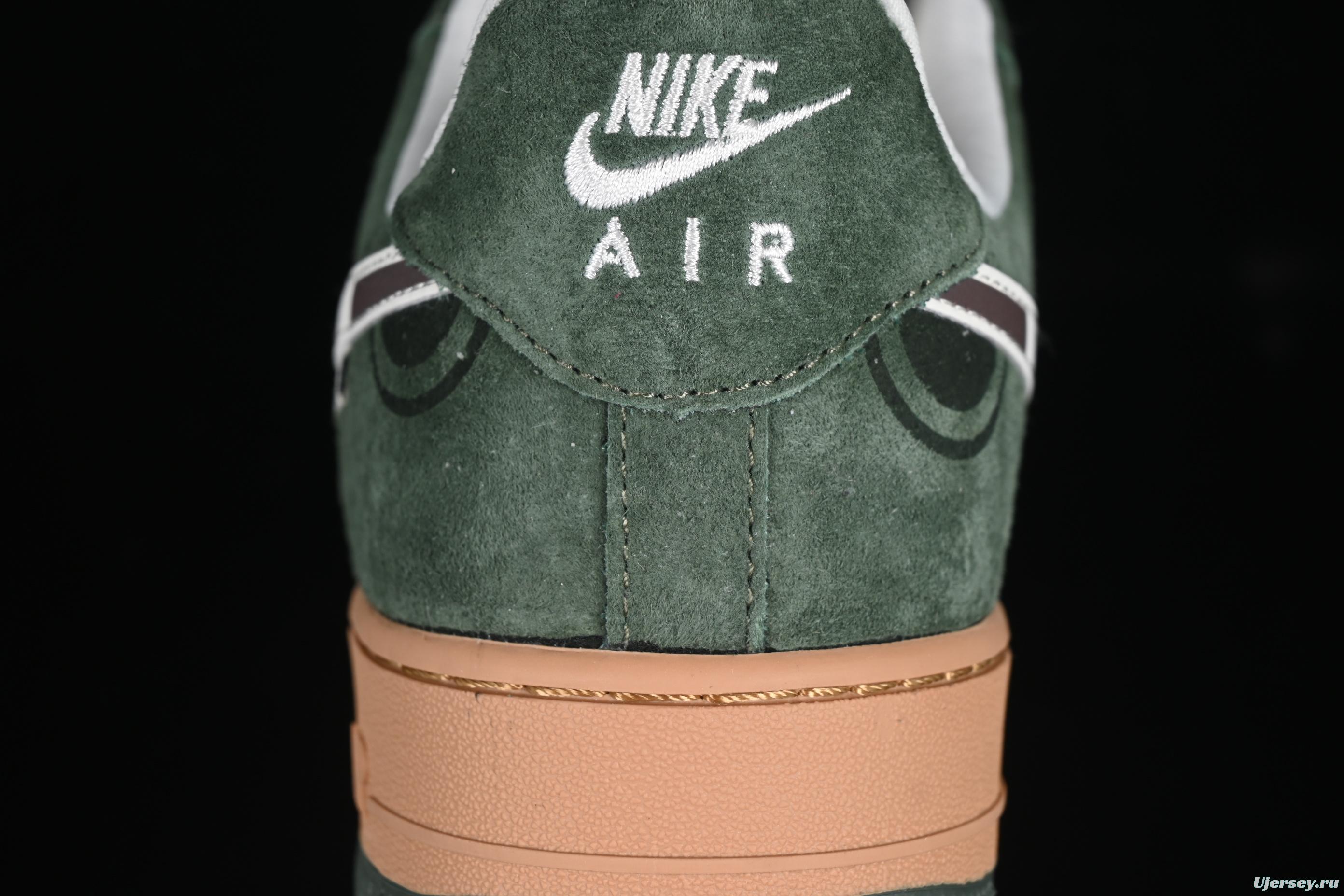 Nike Air Force 1'07 Low Supreme Collaboration Distressed Graffiti Casual Sneakers - DF0188-024