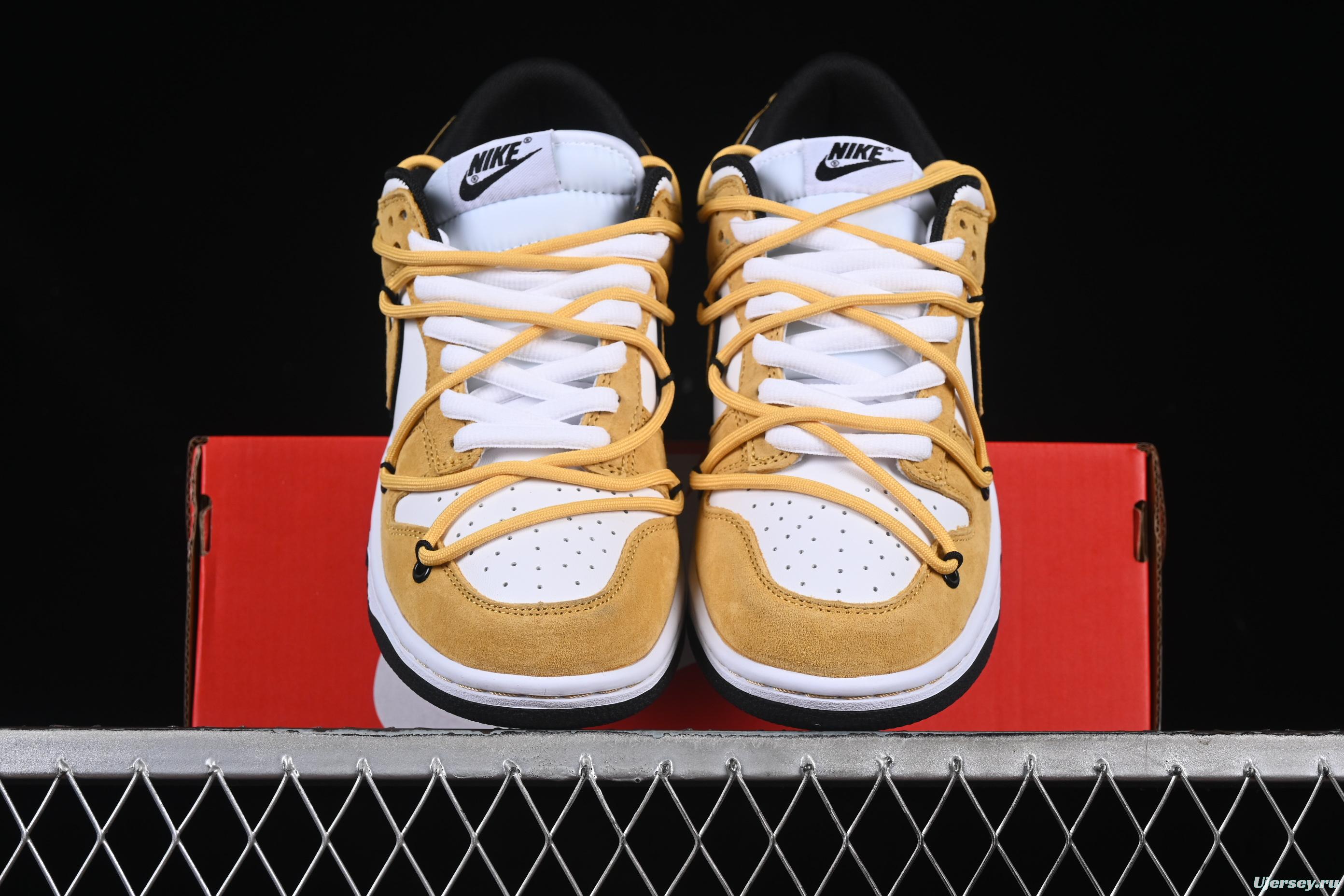 Nike SB Dunk Low Hot Blooded Lace-Up Low-Top Casual Skate Shoes - CT0856-105