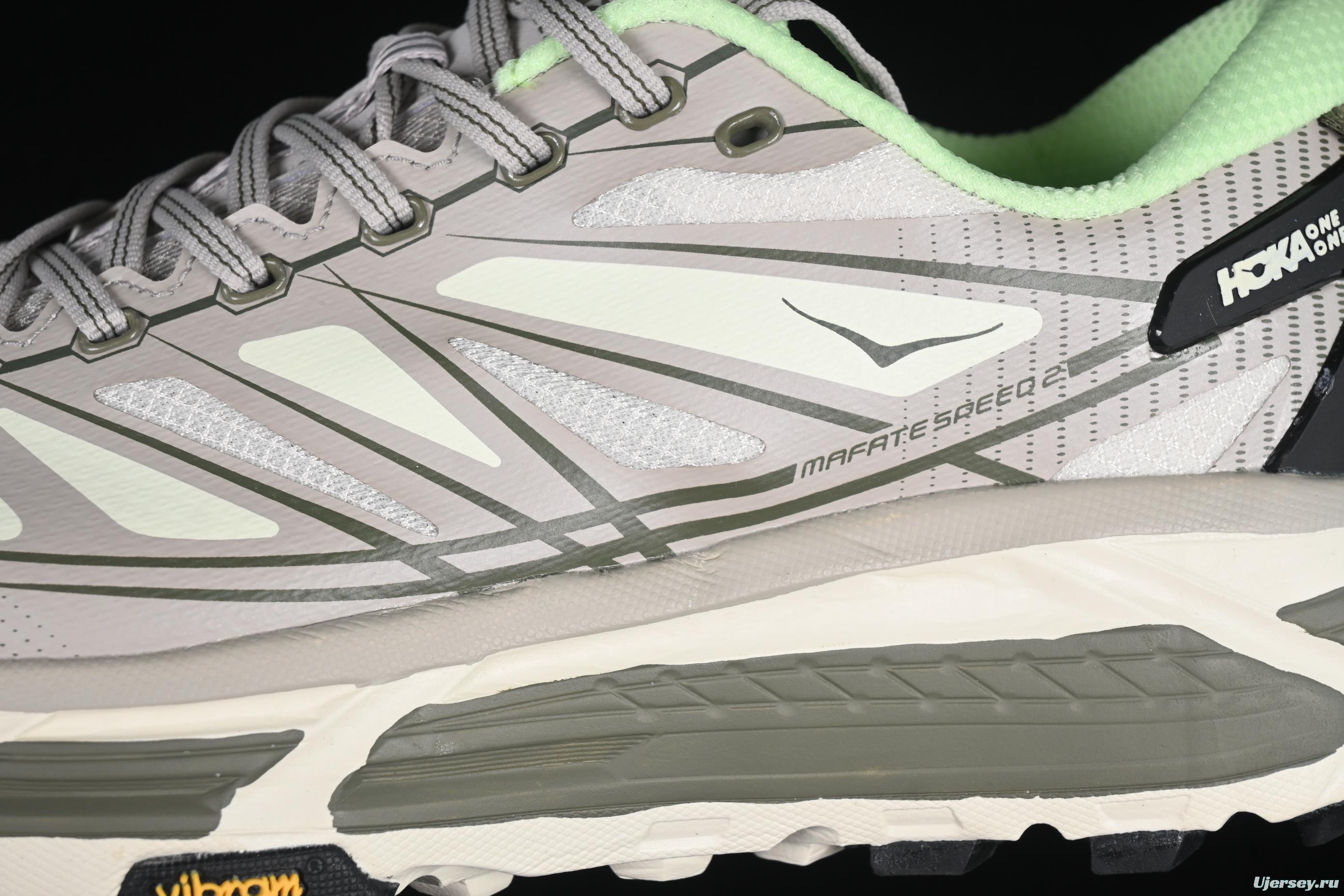 Hoka Mafate Speed 2 Ultra-Lightweight Cushioned Trail Running Shoes - 1126851 PTYC