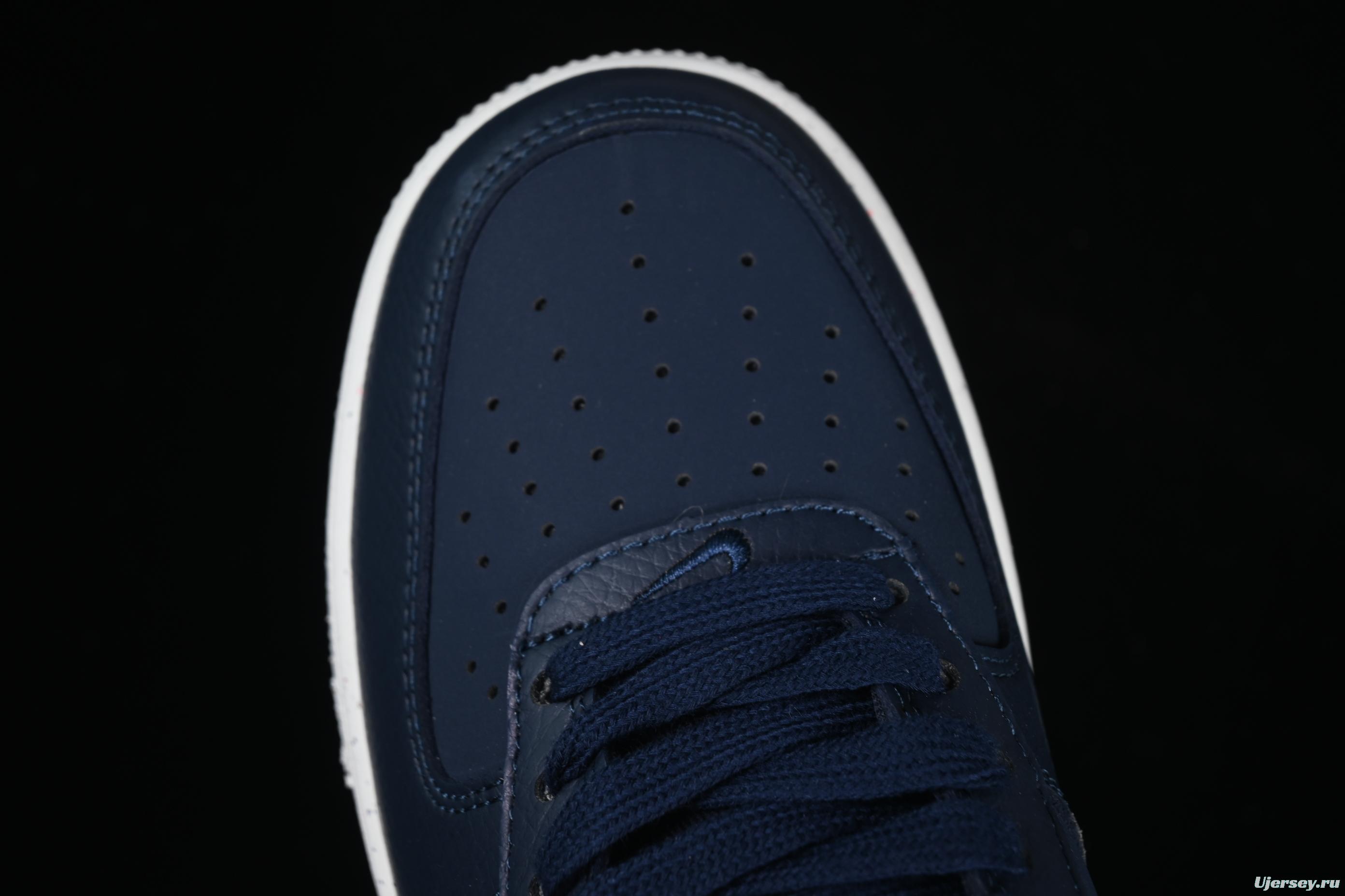 Nike Air Force 1'07 Low Casual Sneakers with Full-Length Air Cushion - DZ2708-100