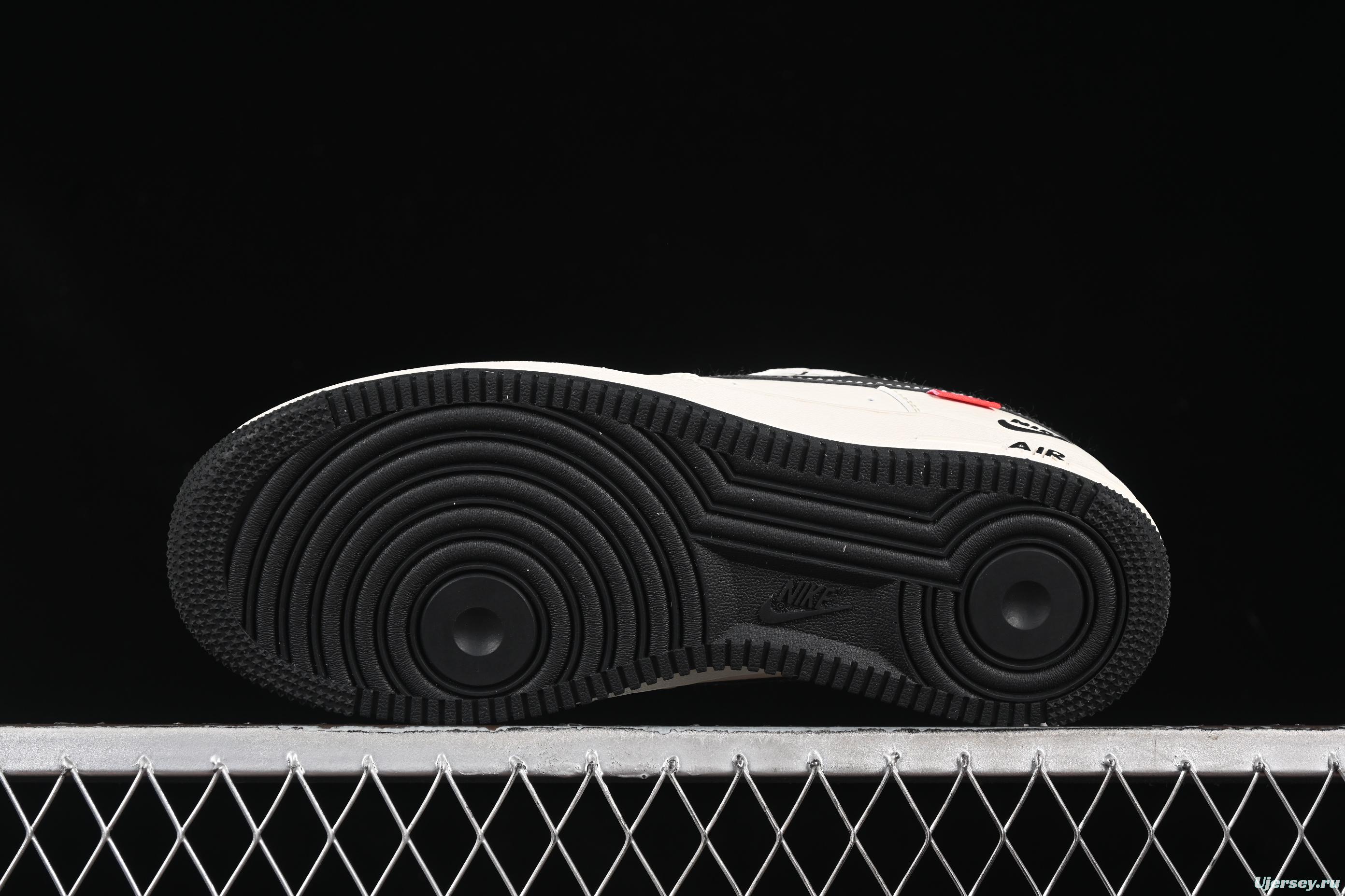 Nike Air Force 1 '07 Low Supreme Casual Sneakers with Full-Length Air Cushion - HH7518-038