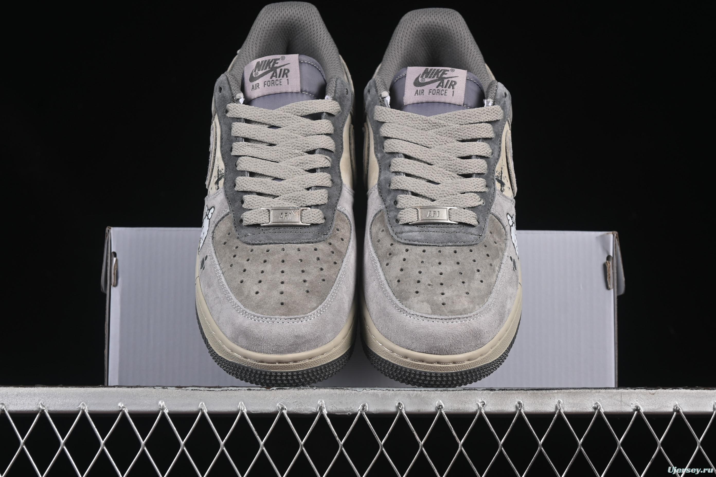 Nike Air Force 1'07 Low Dark Skull Casual Sneakers - YD2425-660