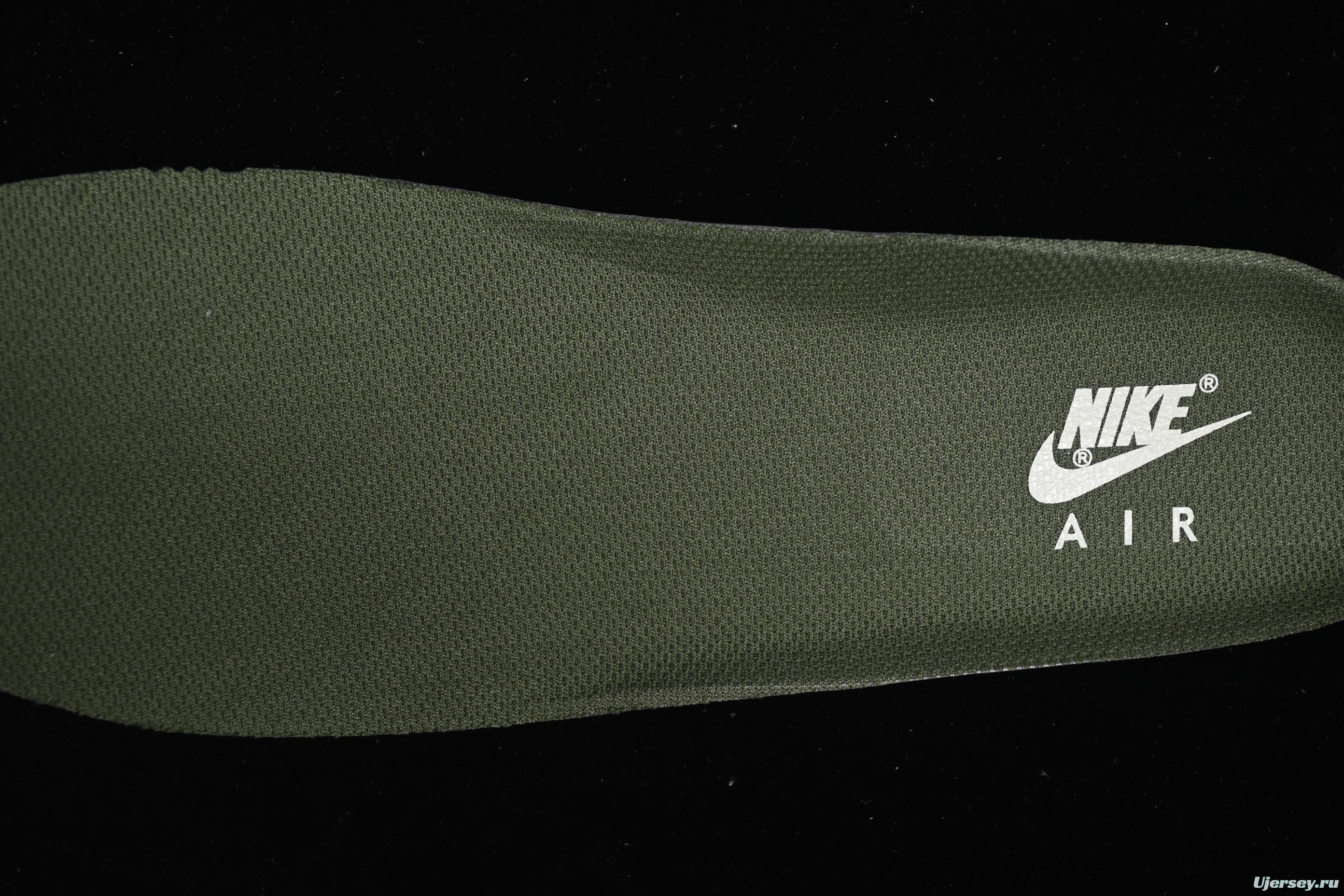 Nike Air Force 1'07 Low Gucci Collaboration Green Paisley Swoosh Casual Sneakers - KK1988-063