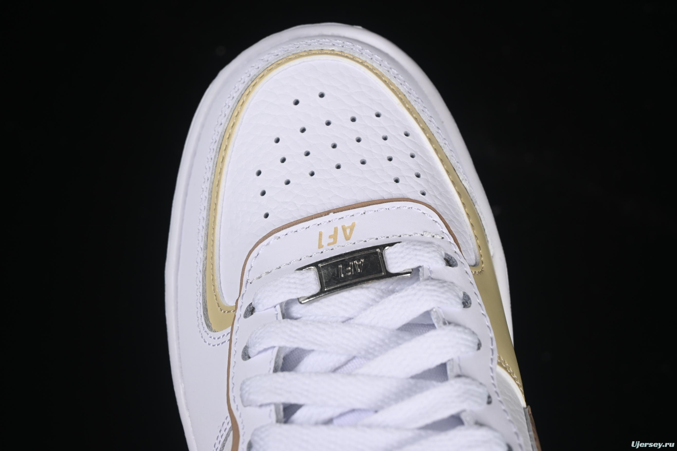 Nike Air Force 1 Shadow Low-Top Sneakers with Lightweight EVA Midsole and Anti-Slip RB Rubber Outsole - DZ1847-111