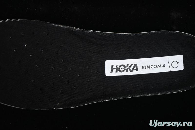 HOKA ONE ONE Rincon 4 Lightweight Breathable Knit Running Shoes - 1155131 BWHT