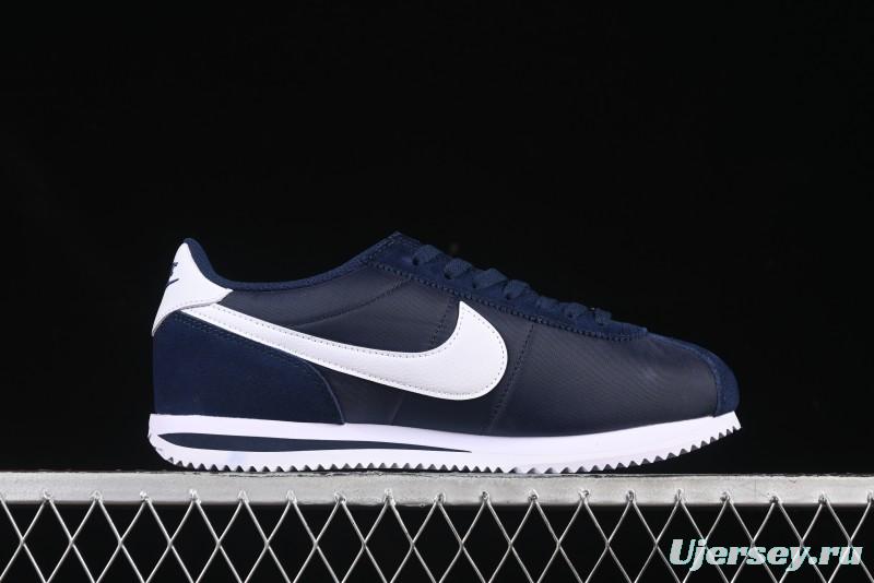 Nike Classic Cortez Leather Retro Running Shoes with Cushioned Sole - HF0263-400