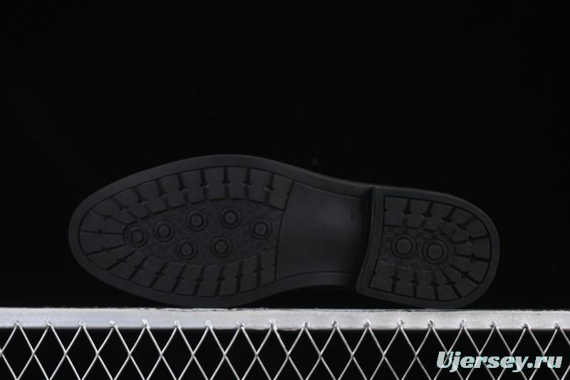 ECCO London Collection Slip-On Business Men's Leather Shoes with Wide Toe Design and Innovative Sole - 61160801002