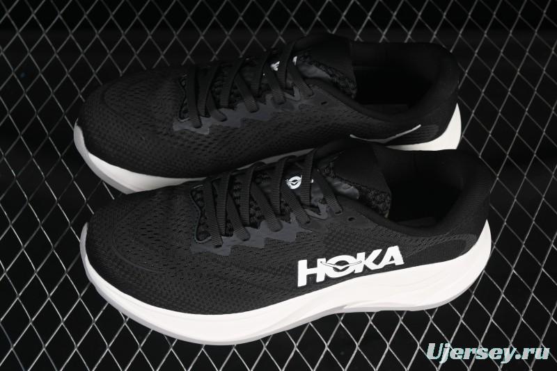 HOKA ONE ONE Rincon 4 Lightweight Breathable Knit Running Shoes - 1155131 BWHT