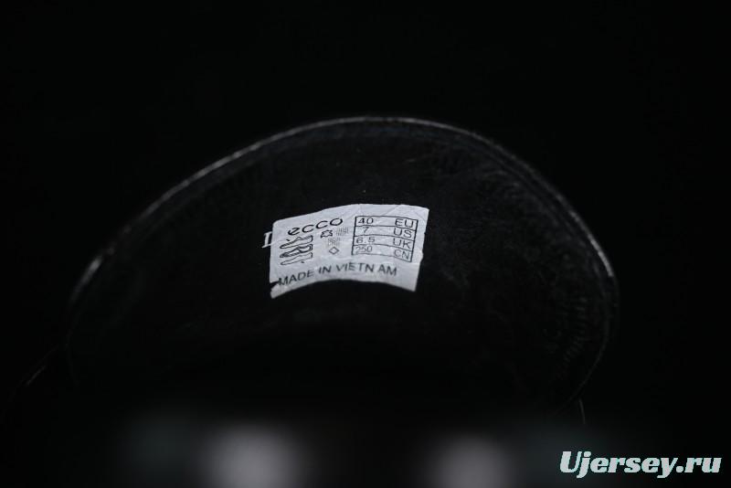 ECCO London Collection Slip-On Business Men's Leather Shoes with Wide Toe Box and Cushioned Sole - 61160801001