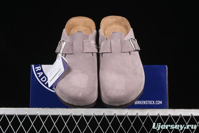 Birkenstock Arizona Soft Footbed Sandals with Suede Leather and Lambswool Lining - G.D4