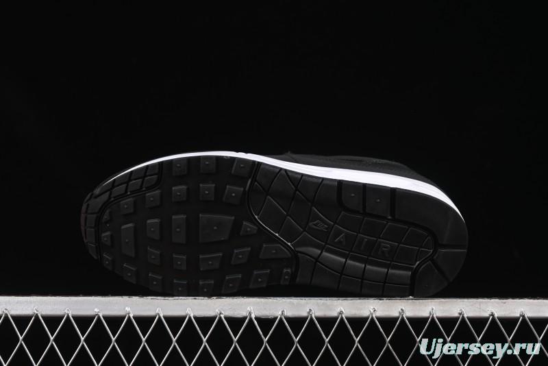 Nike Air Max 1 Retro Running Shoes with Half-Sole Air Cushion - 875844-001