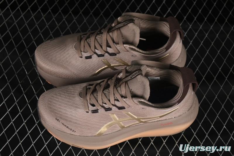 Asics Gel-Nimbus 27 Retro Breathable Casual Shoes with Cushioning for Men - 1012B816-020