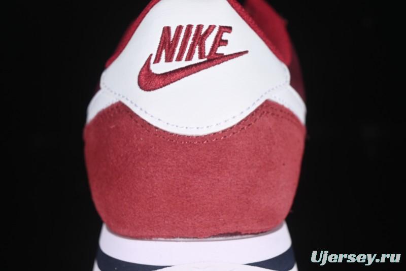 Nike Classic Cortez Leather Retro Running Shoes - DZ2795-600