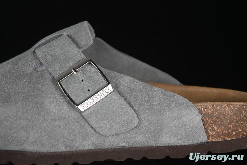 Birkenstock Arizona Soft Footbed Sandals with Suede Leather and Lambswool Lining - G.D4