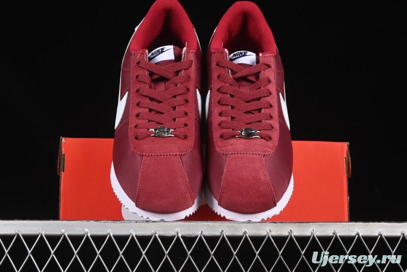 Nike Classic Cortez Leather Retro Running Shoes - DZ2795-600