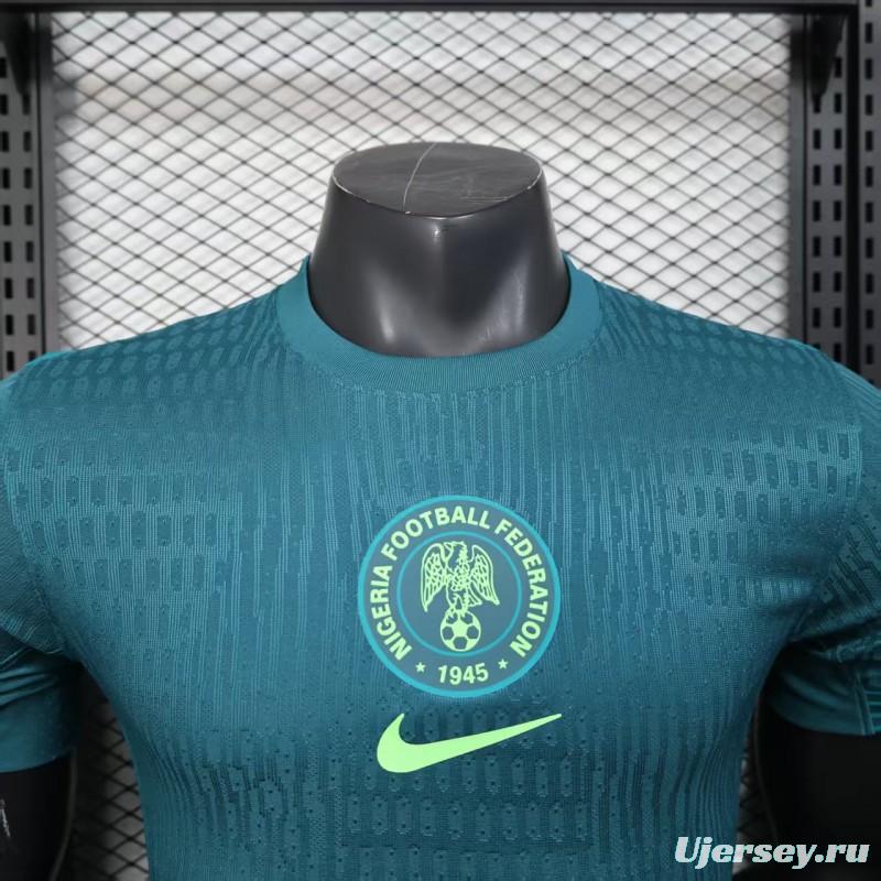 Player Version 2025 Nigeria Green Jersey