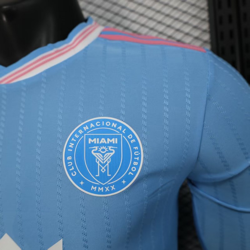 Player Version 25/26 Inter Miami Blue Third Long Sleeve Jersey