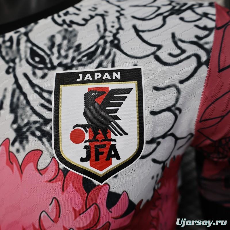 Player Version 2025 Japan White with Anime Character Pattern Jersey
