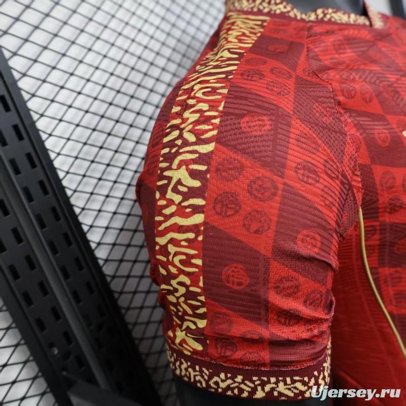 Player Version 25/26 Bayern Munich 125Th Anniversary Red Jersey