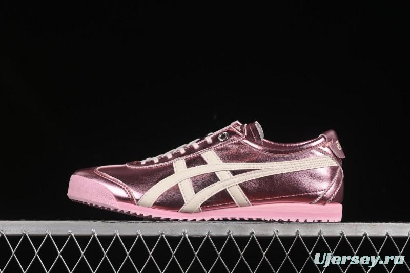 Onitsuka Tiger Mexico 66 SD Low-Top Leather Sneakers for Casual Running - 1183C468-700