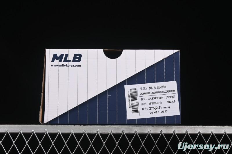 New York Yankees Chunky Liner Mid Denim Monogram Platform Sandals - 3ASXE015N50CRS