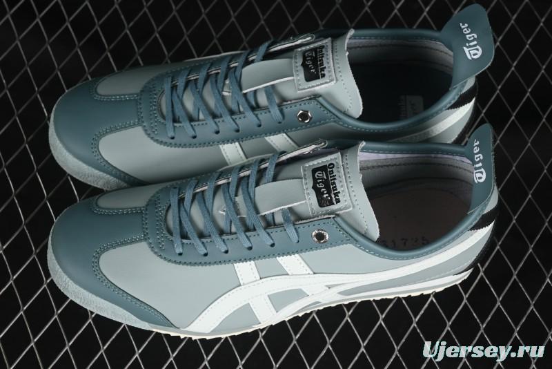 Onitsuka Tiger Mexico 66 Cactful-S Low-Top Leather Running Shoes in Pastel Colorway - 1183A872-402