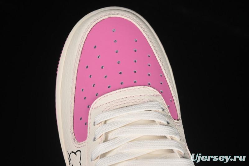 Nike Air Force 1 '07 Low Cartoon Cat Collaboration Pink Cartoon Cat Casual Sneakers - KK1988-082