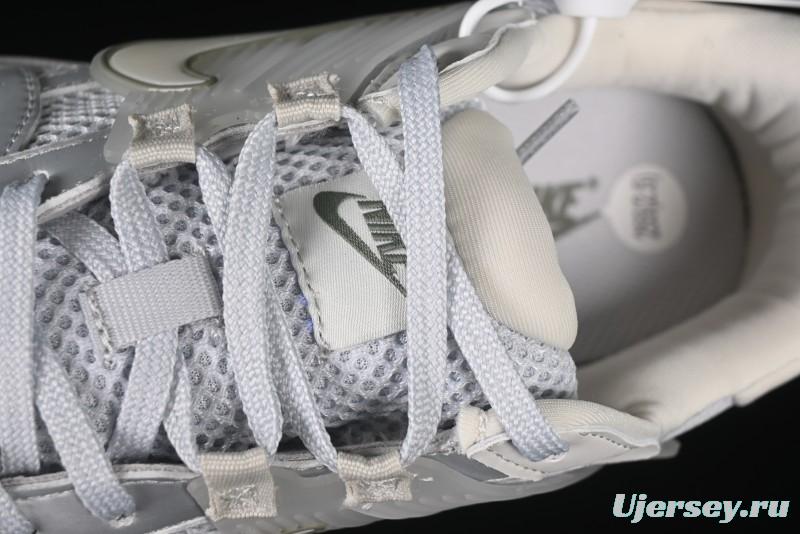 Nike Runtekk V2K Retro Low-Top Running Shoes with Cushlon Foam Midsole - FD0736-006