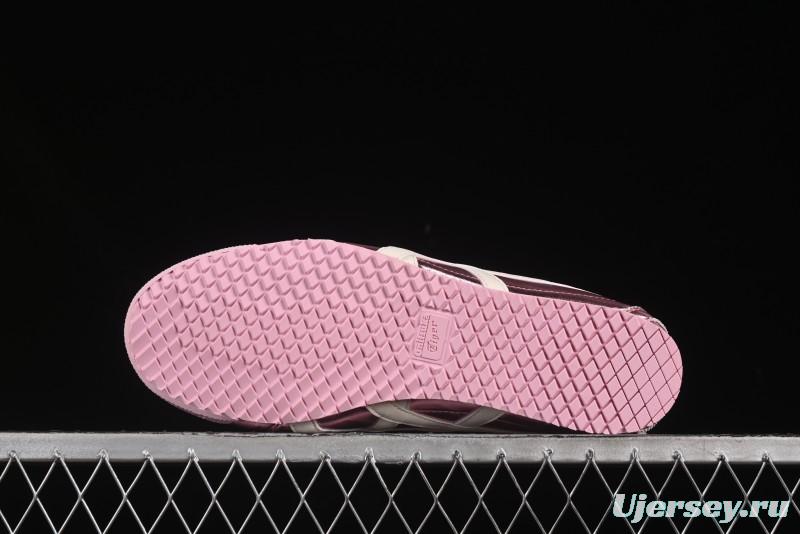 Onitsuka Tiger Mexico 66 SD Low-Top Leather Sneakers for Casual Running - 1183C468-700