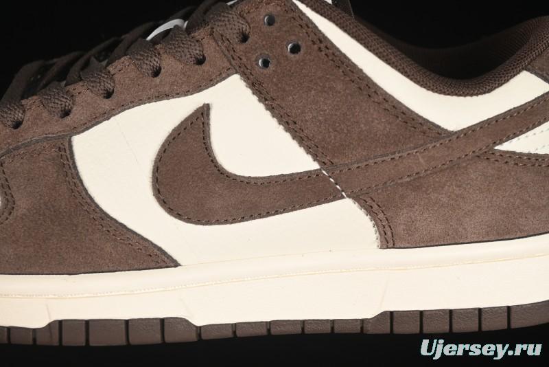 Nike SB Dunk Low White Mocha Low-Top Casual Skate Shoes - FQ8249-104