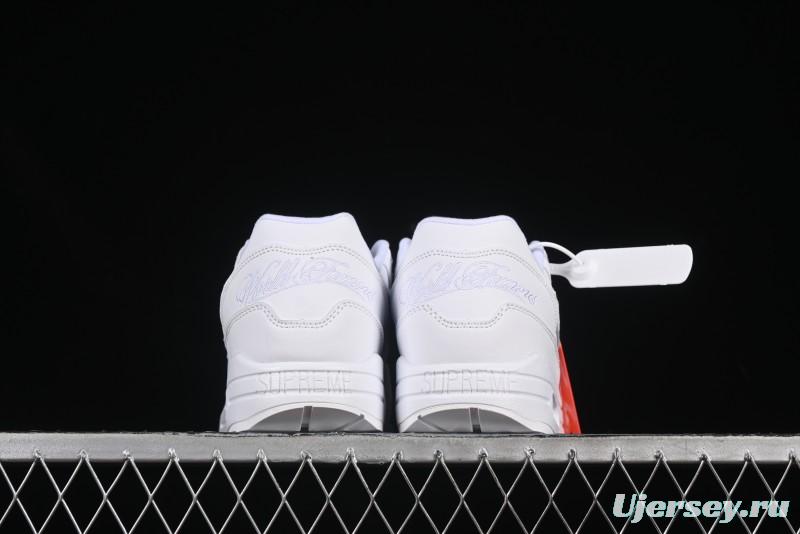 Nike Air Max 1 Retro Running Shoes with Half-Sole Air Cushion - HF8813-100