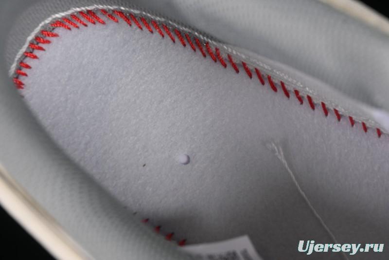 Nike Air Force 1'07 Low LV Collaboration Grey Print Drawstring Casual Sneakers - DM6868-062