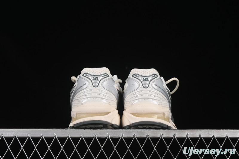 Asics Gel-Kayano 14 Running Shoes with Engineered Elastic Double-Layer Knit Upper and 3D Visible GEL Cushioning - 1201A019-200