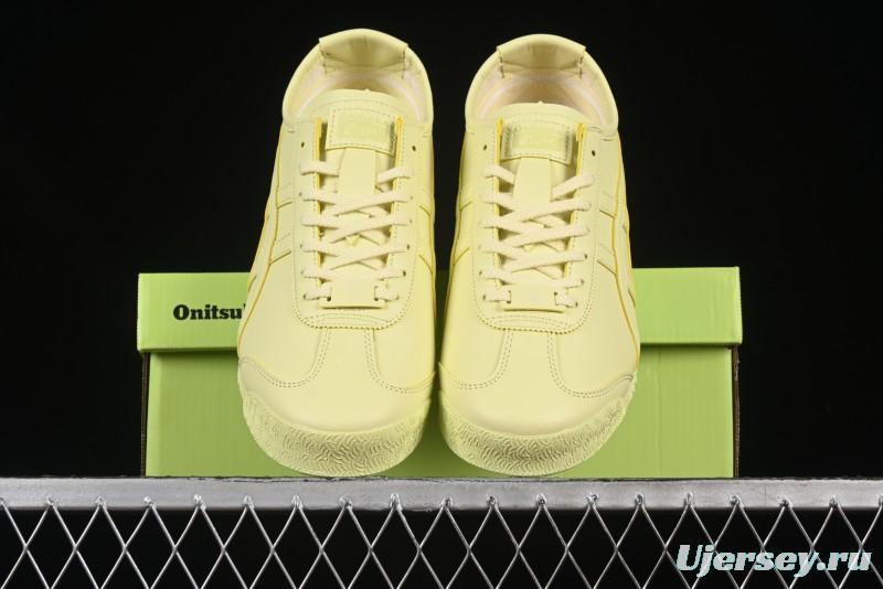 Onitsuka Tiger Mexico 66 Cactful-S Low-Top Leather Running Shoes in Pastel Colorway - 1183C347-750