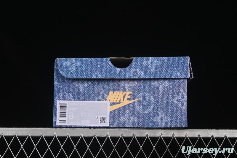 Nike Air Force 1'07 Low LV Collaboration Grey Yellow Casual Sneakers - HQ2037-322