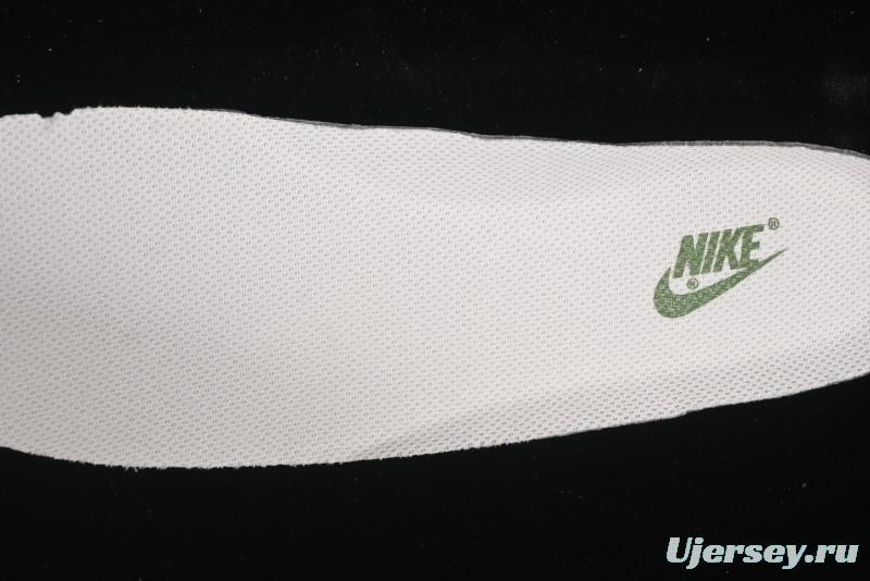 Nike Air Force 1'07 Low Supreme Collaboration Dual-Tone Grey Green Lace-Up Casual Sneakers - DM6868-070