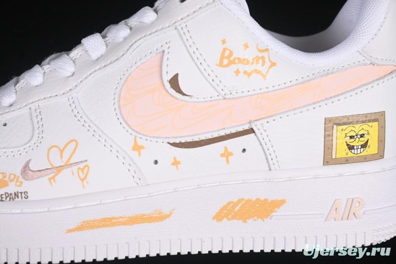 Nike Air Force 1'07 Low SpongeBob SquarePants Casual Sneakers - FB8971-070