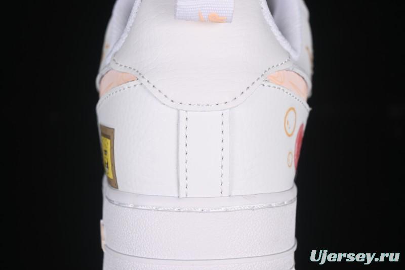 Nike Air Force 1'07 Low SpongeBob SquarePants Casual Sneakers - FB8971-070