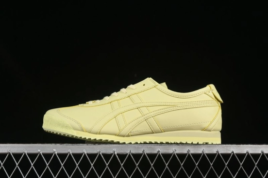 Onitsuka Tiger Mexico 66 Cactful-S Low-Top Leather Running Shoes in Pastel Colorway - 1183C347-750