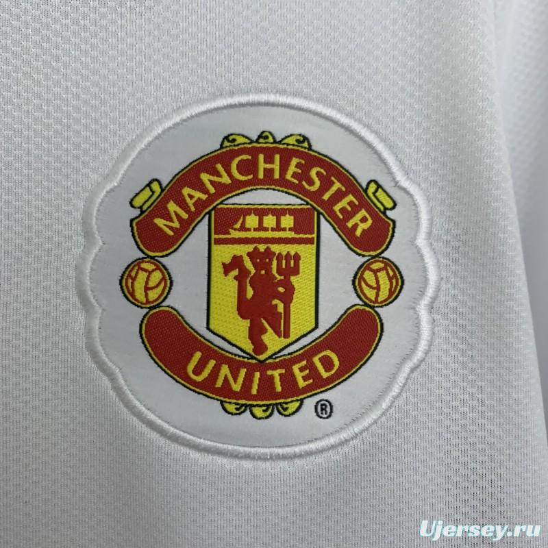 08/09 Retro Manchester United Champions League Away Edition Jersey