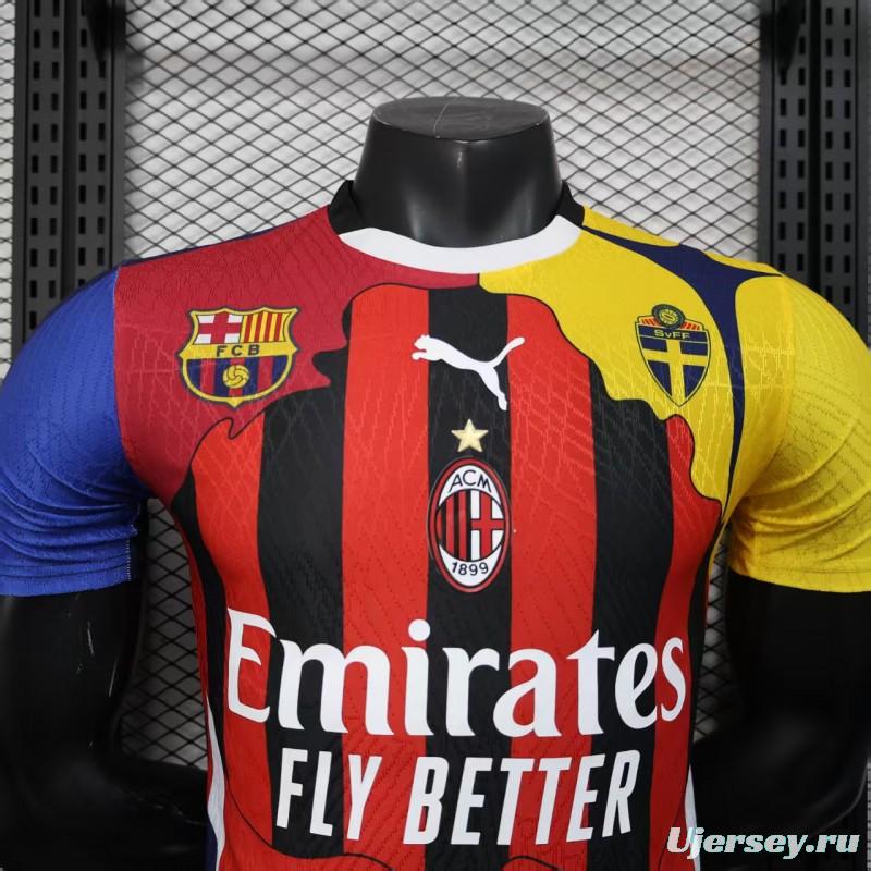 Player Version 25/26 AC Milan Ibrahimović Special Jersey