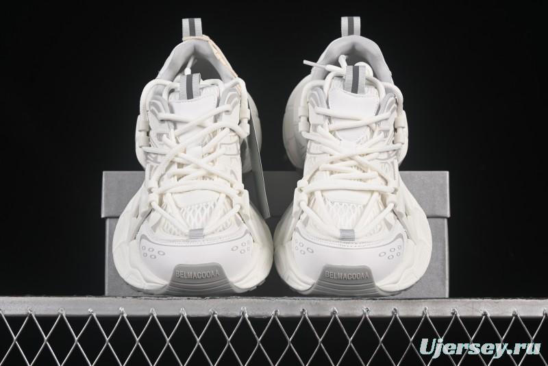 GG-CC Chunky Low Casual Fashion Sports Platform Sneakers Series 5515 Off White