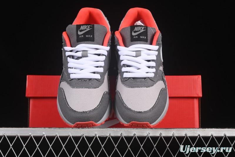 Nike Air Max 1 Retro Running Shoes with Half-Sole Air Cushion - BV1977-011
