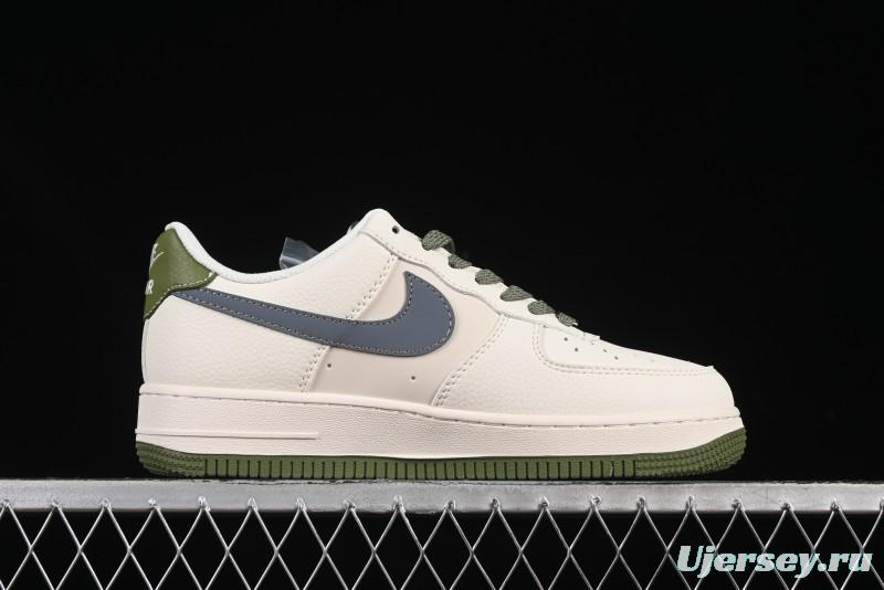 Nike Air Force 1'07 Low Gucci Collaboration Green Grey Pattern Casual Sneakers - XS1958-563