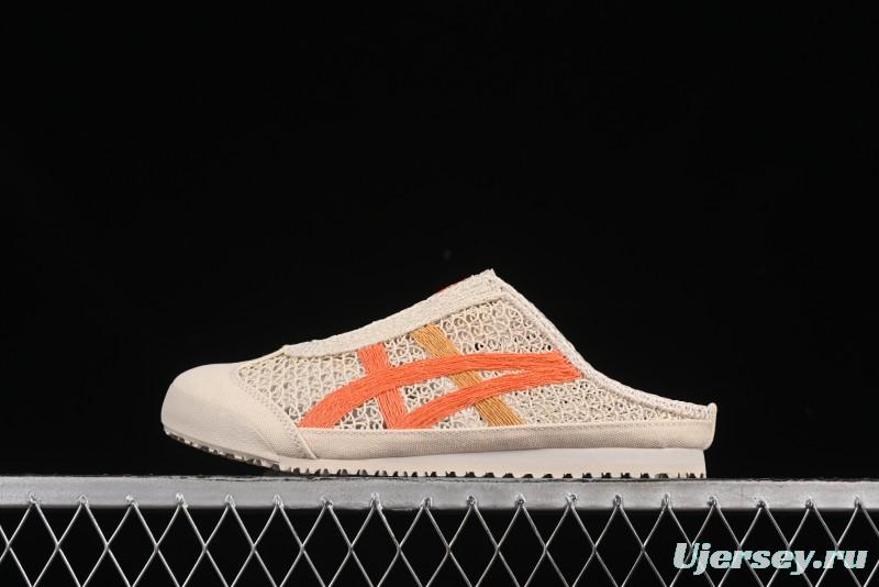 Onitsuka Tiger Mexico 66 Sabot Slip-On Sneakers with Breathable Mesh Upper - 1183C123-251