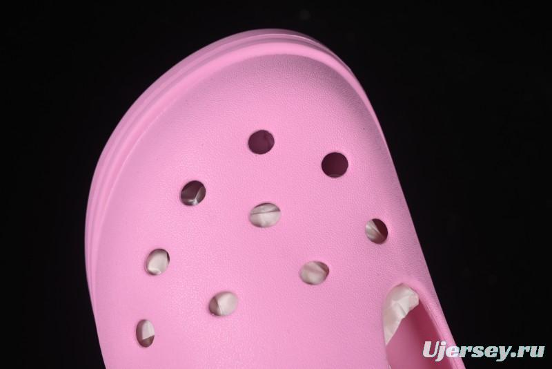 Crocs Mary Jane Classic Simple Casual Beach Clog Sandals - B.D4