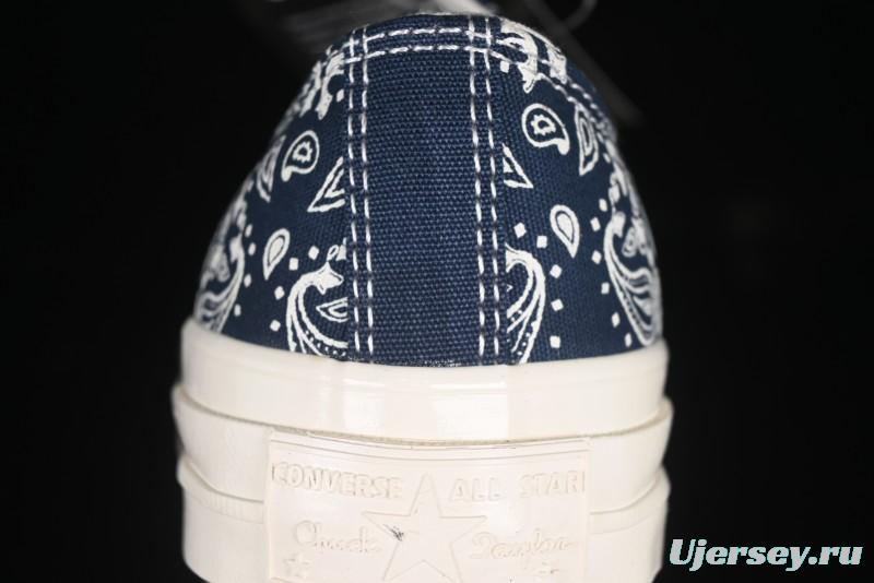 Converse Chuck 1970s Low Top Casual Sneakers with Paisley Pattern - A15751C